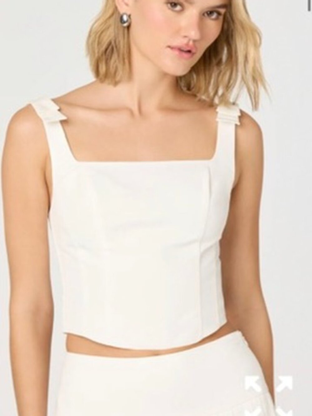 Astr the Label White Tank NWT